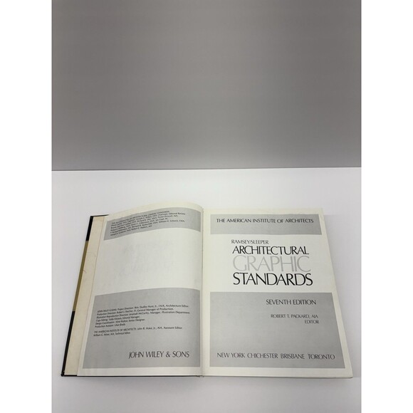 Architectural Graphic Standards  7th Edition by Ramsey and Sleeper HC 1981 - Picture 8 of 16